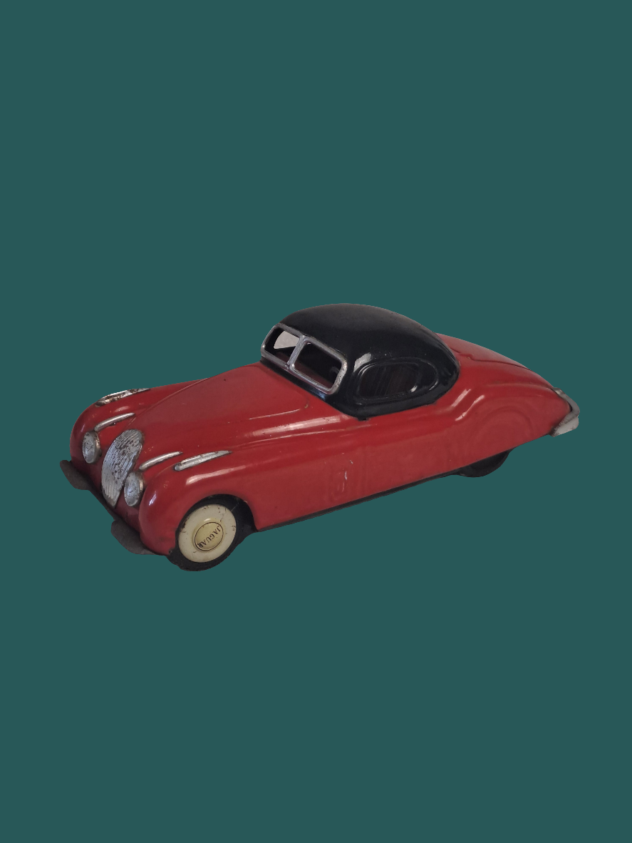Vintage Tin Toy Jaguar XK-140