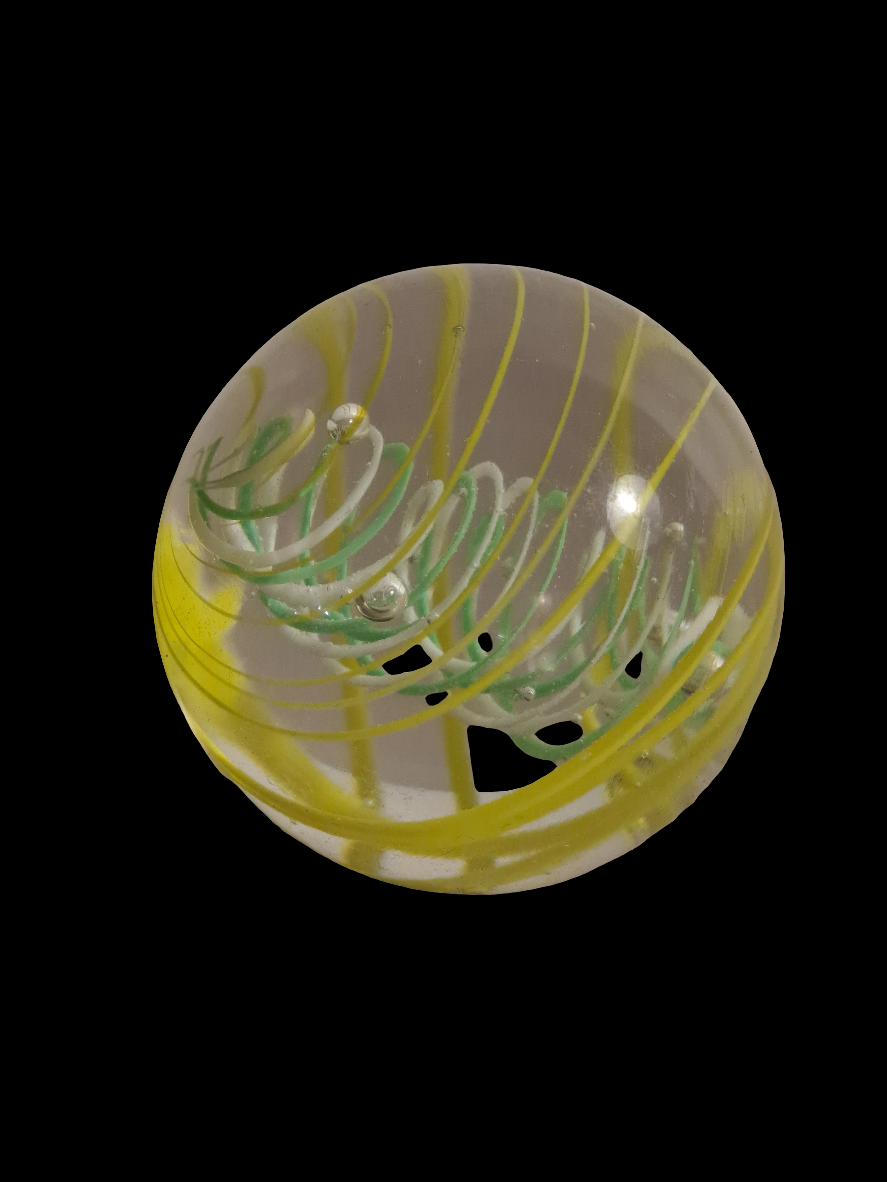 Yellowed Glass Marble