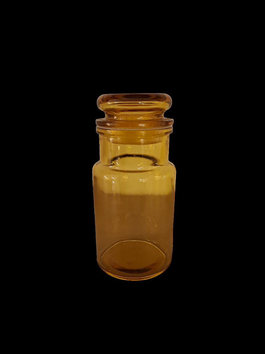 Vintage French Apothecary Jar/Fransk Retro Apotekerflaske