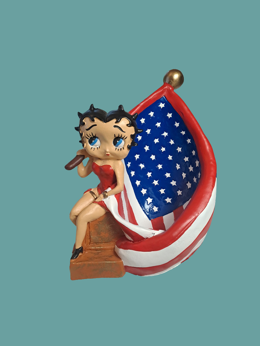 Betty Boop 4th. of July Figurine