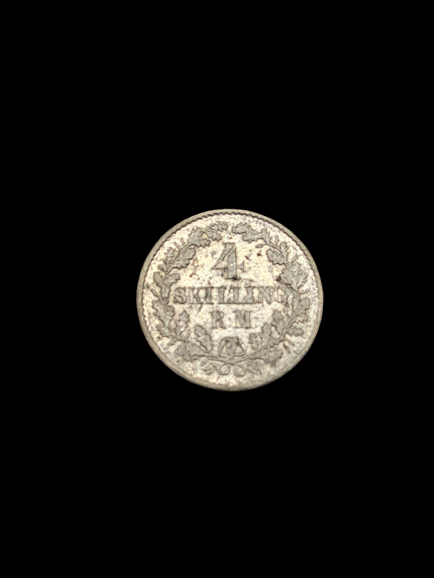 4 shillings. 1854.