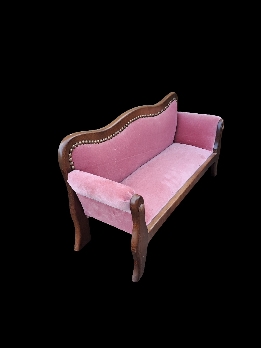 German Vintage Mini Sofa / Tysk Vintage Mini Sofa