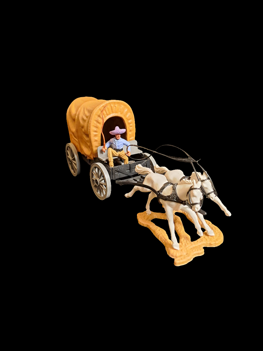 Timpo Toys Wild West Wagon / Timpo Toys Prærievogn