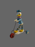 Donald Duck Wooden Toy 1950's / Anders And Træ Legetøj 1950'erne