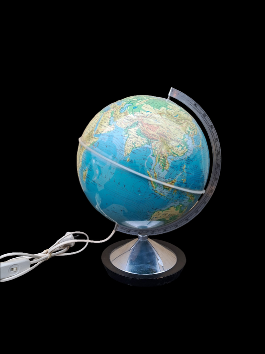 Vintage Globe with Light/Globus med Lys
