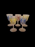 5 French Aperitif Glasses