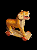 Antique Tiger on wheels