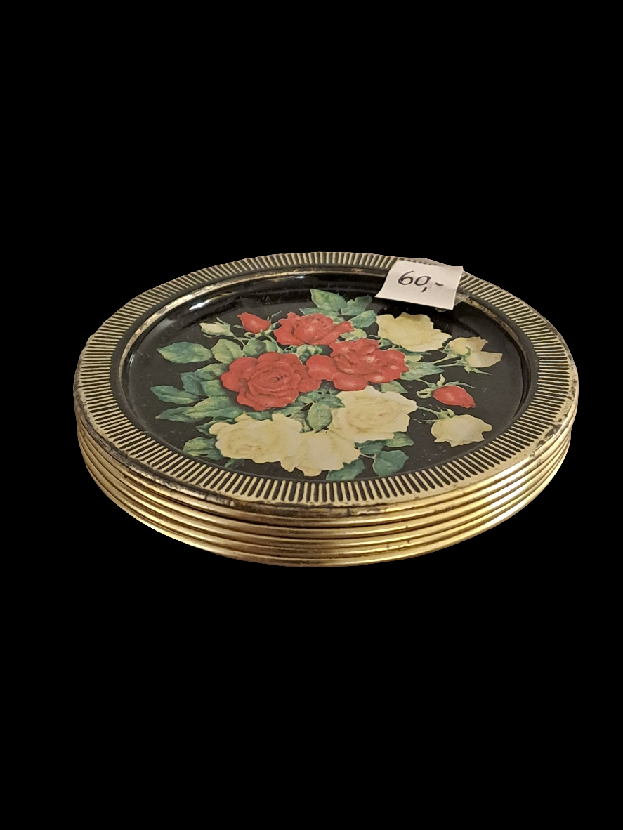 Vintage Metal Coasters