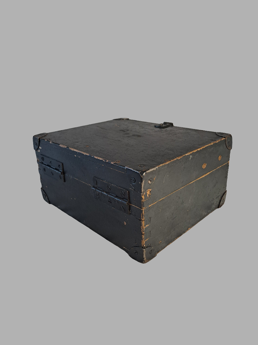 WW2 Wooden Storage Box / WW2 Boks i Træ