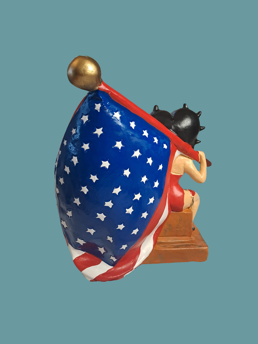 Betty Boop 4th. of July Figurine