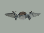 Art Deco Aeroplane Clock