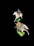 Britains Deetail. Cowboys on Horse x2