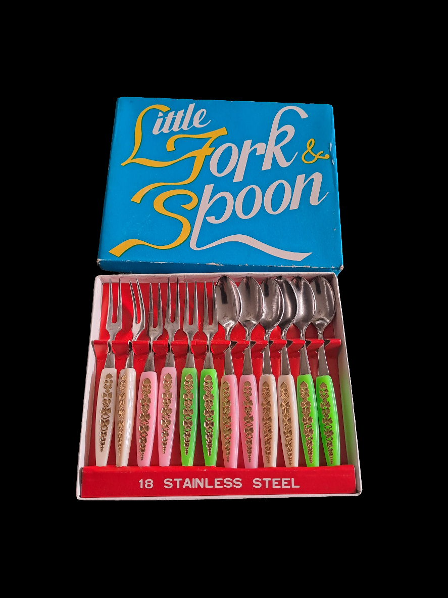 Vintage Little Forks and Spoons/Pålægsgafler og Skeer
