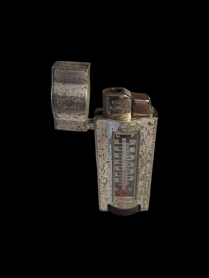 Vintage Thermometer Lighter / Vintage Termometer Lighter