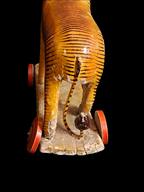 Antique Tiger on wheels