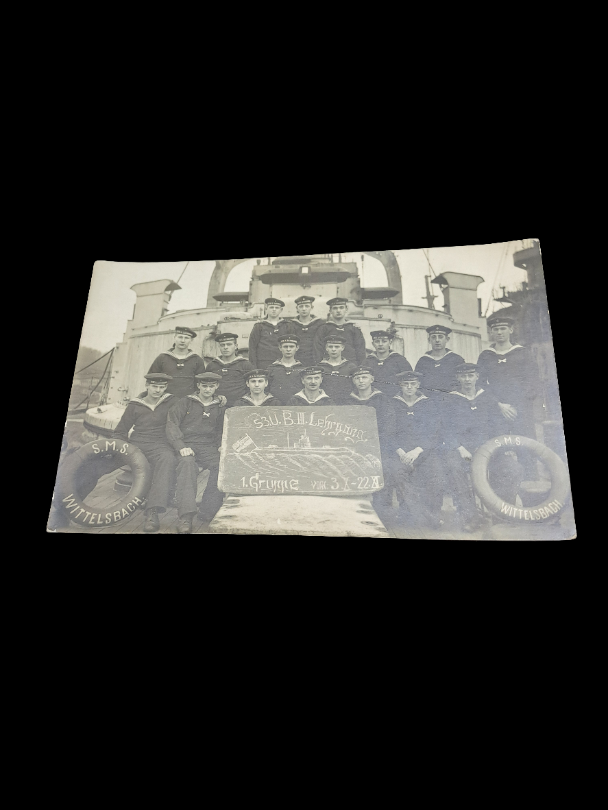 SMS Wittelsbach Postcard.