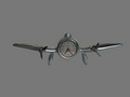 Art Deco Aeroplane Clock