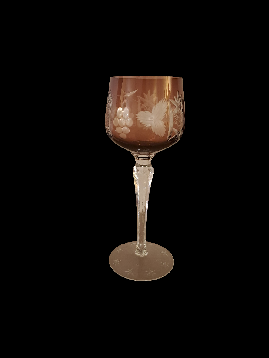 Bohemian Wine Glass/Bøhmisk Vinglas