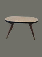 German Vintage Flower Table/Tysk Retro Blomster Bord