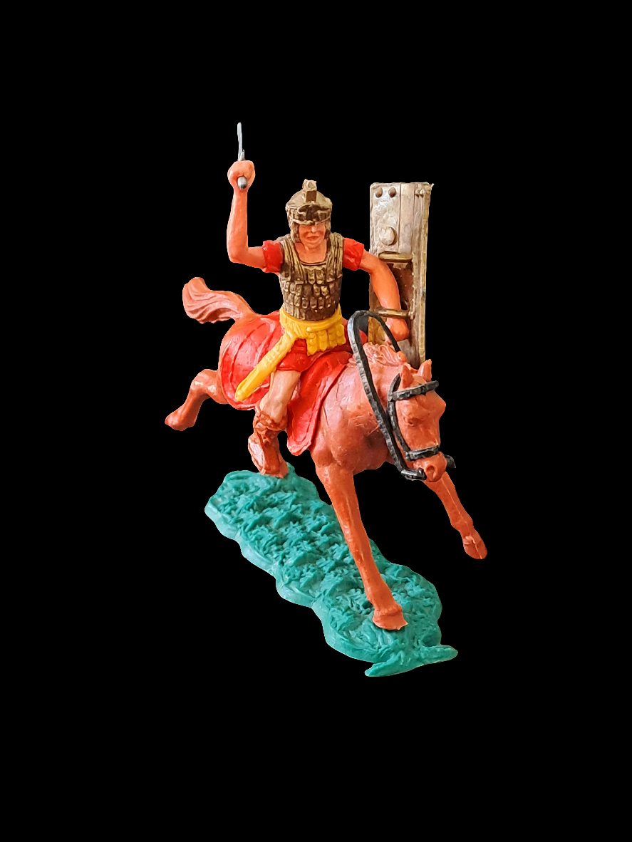Timpo Toys Romans on Horseback