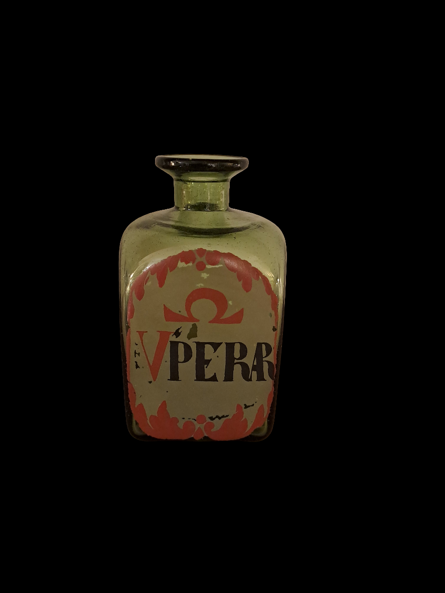 Apothecary Bottle by Holmegaard/Apotekerflaske fra Holmegaard