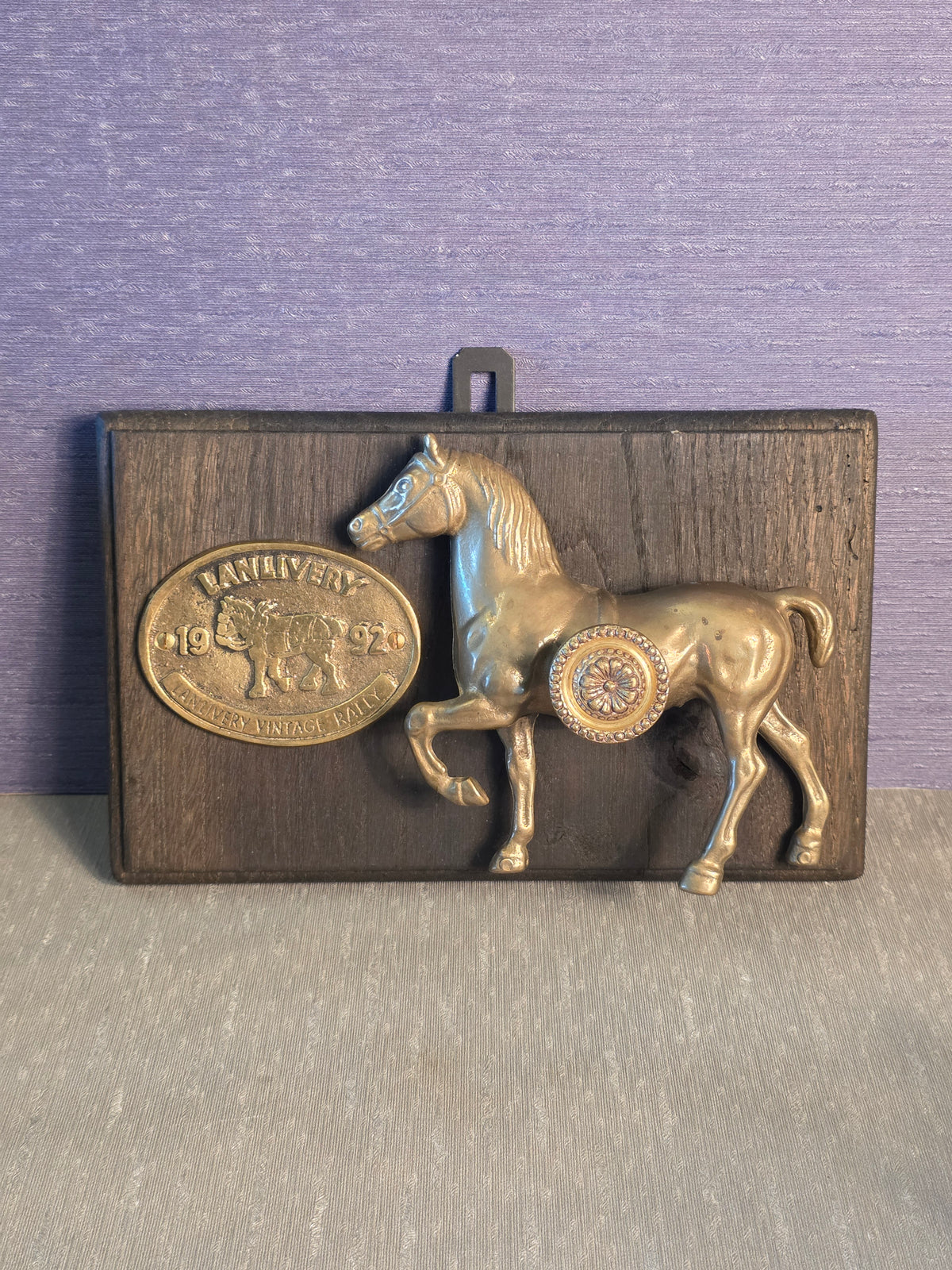 Heste Plakette/Knag / Horse Plaque/Hanger