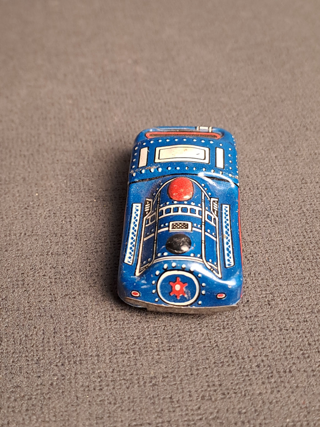 Tin Lithographic Locomotive 1950's / Litografisk Blik Lokomotiv 1950'erne