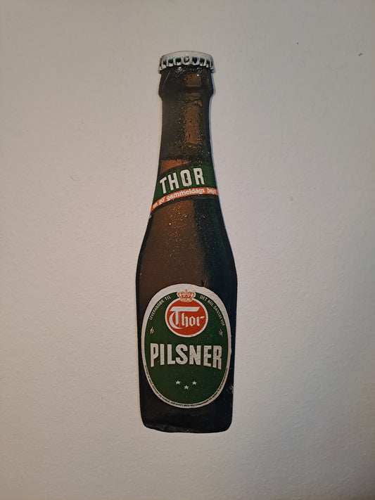 Thor Flaske Købmandsskilt / Thor Bottle Merchant Sign