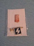 WW2 WHW Hitlerjugend Equipment Trumpet and Drum / WHW Hitlerjugend Udstyr Trompet og Tromme