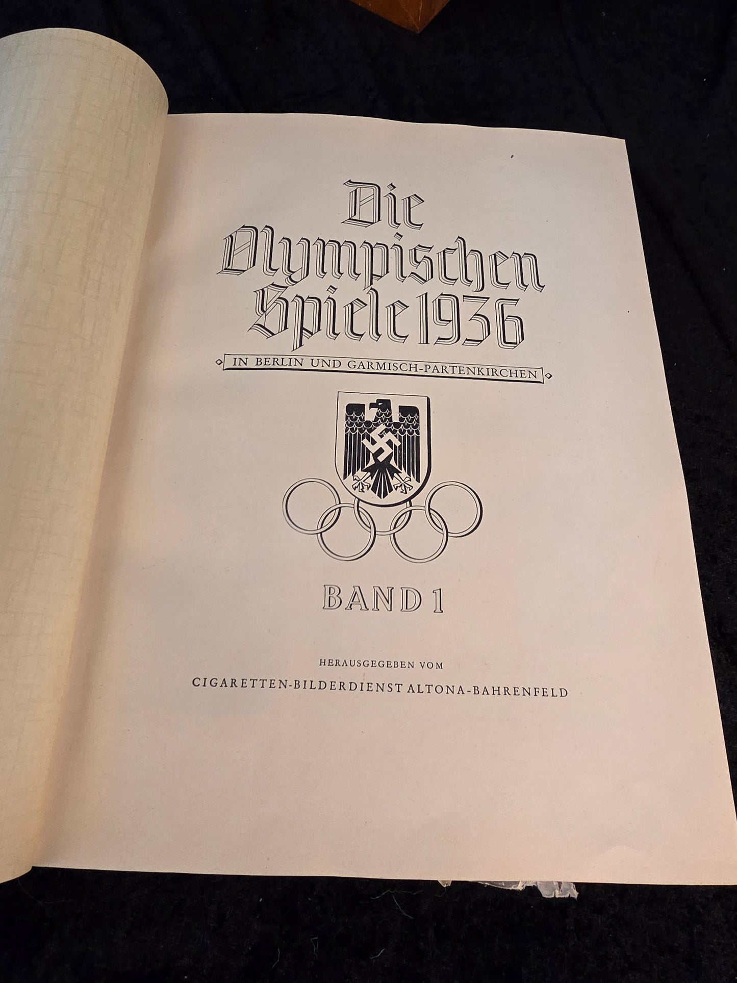 Olympia Berlin 1936 Bind 1 og Bind 2 med Kartonæsker