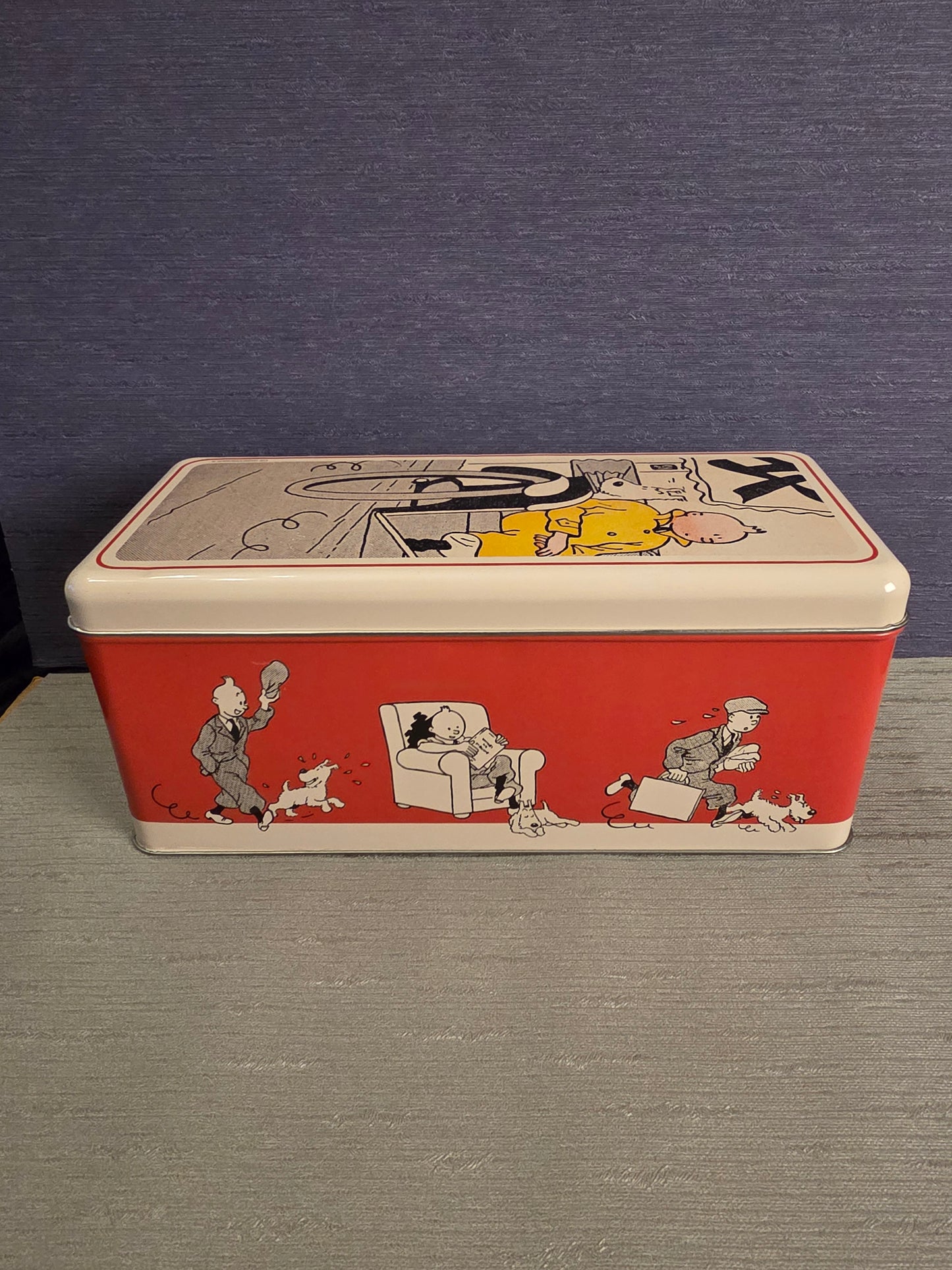 Tintin Metaldåse 2014