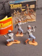 Timpo Toys Confederate Soldiers in Box