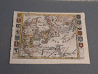 Antique Map of Denmark 1720