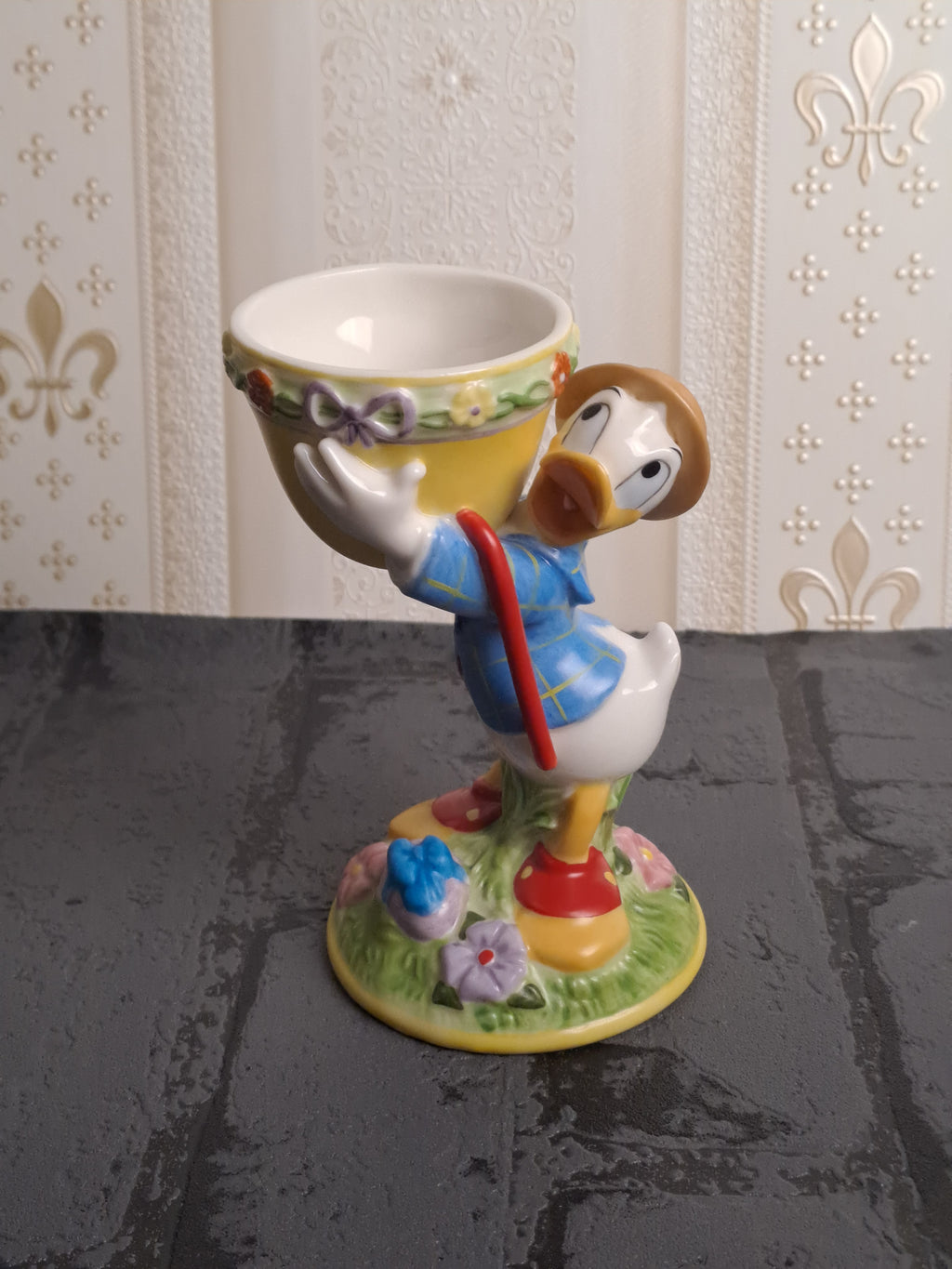 Egg Cup from Disney Collection / Firkløvern Æggebæger Anders And