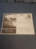 WW2 Postcard Olympische Spiele 1936