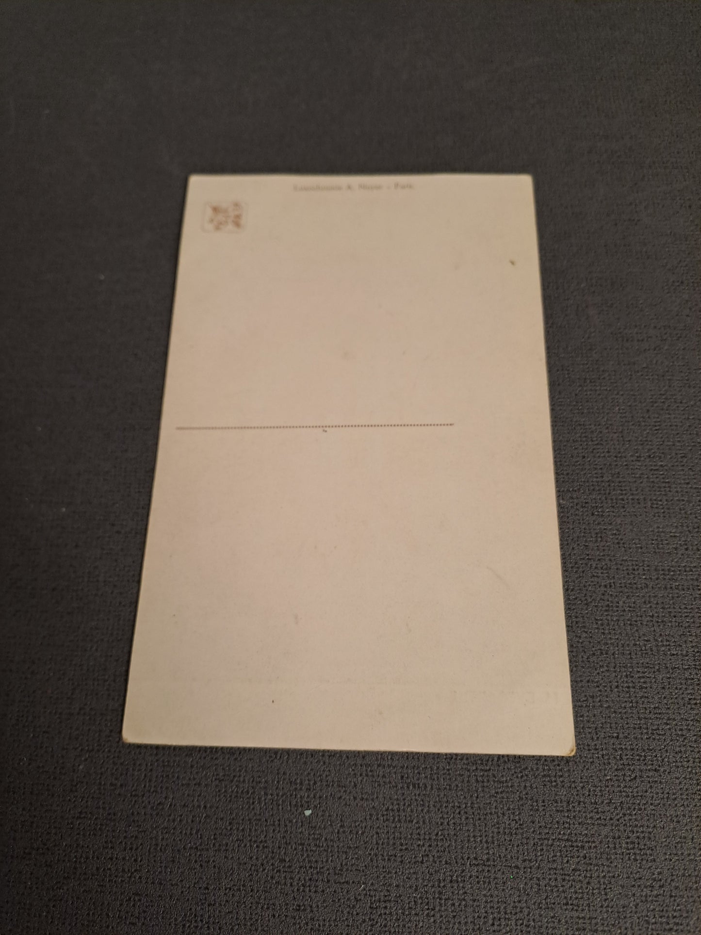 Antique French Postcard 1910-1920 / Antik Fransk Postkort 1910-1920