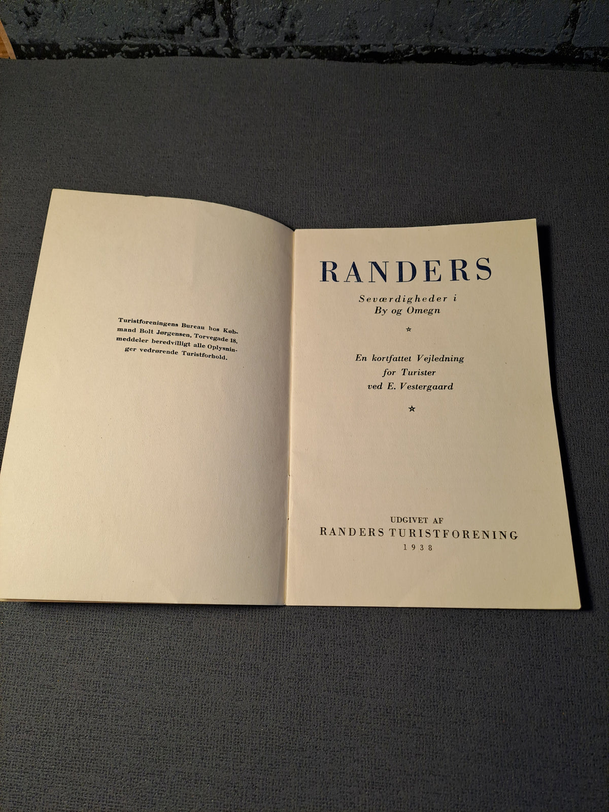 Randers Attractions in the City and Surrounding Area 1938