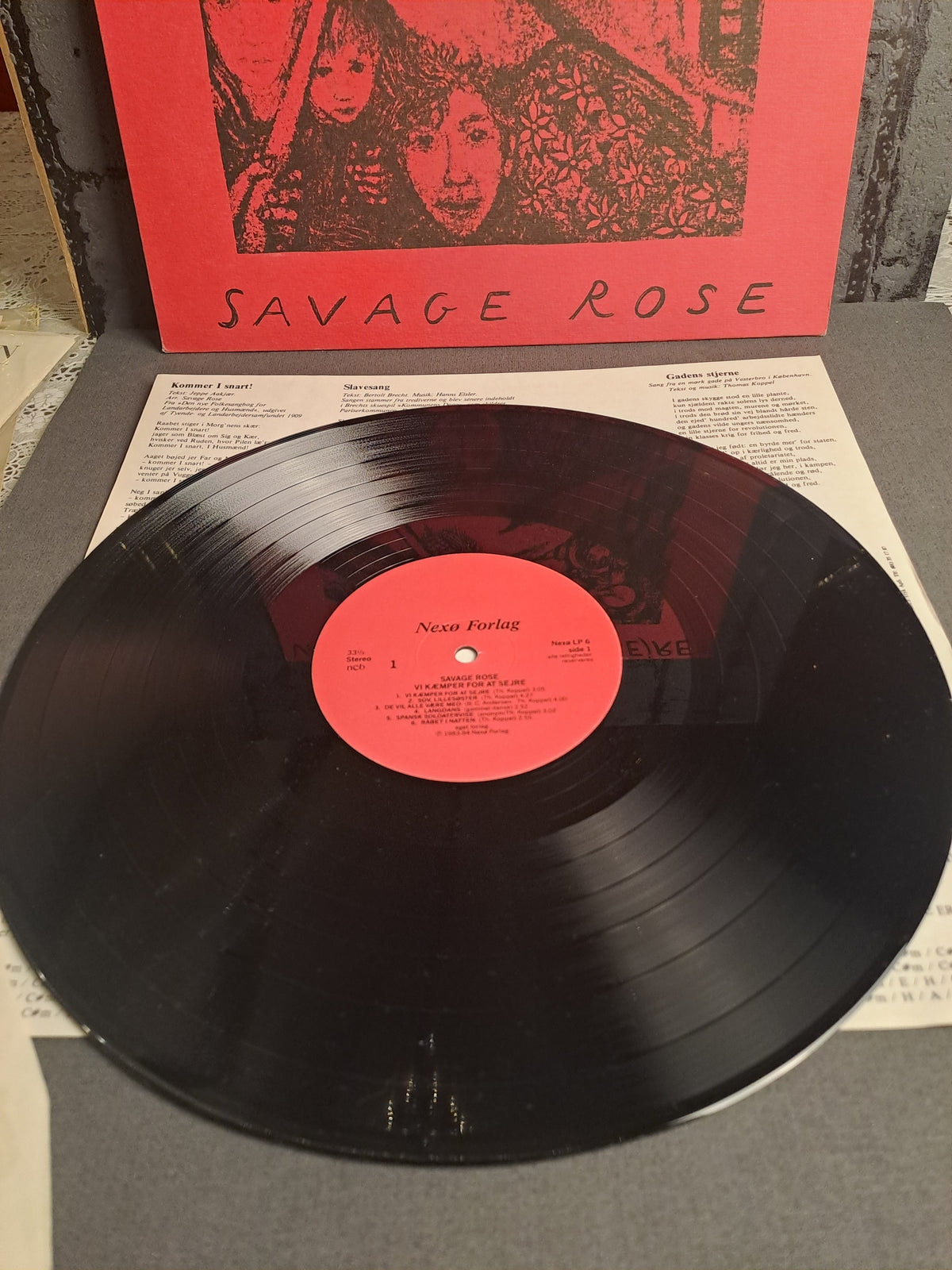 Savage Rose We Fight to Win 1983