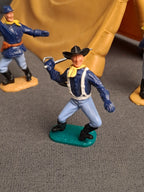 Timpo Toys Civil War Soldiers with Tent / Timpo Toys Borgerkrigs soldater med Telt