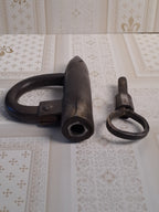 Antique Cast Lock 1870-1890 / Antique Padlock 1870-1880