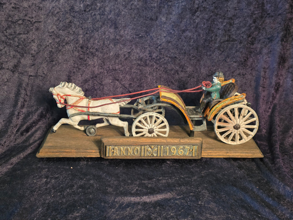 Karet i Støbejern / Horse Wagon Iron Cast