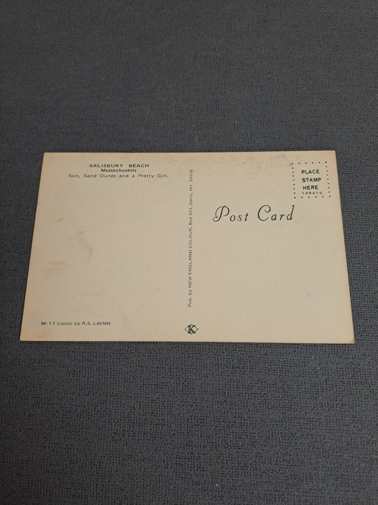 Vintage Postcard / Vintage Postkort