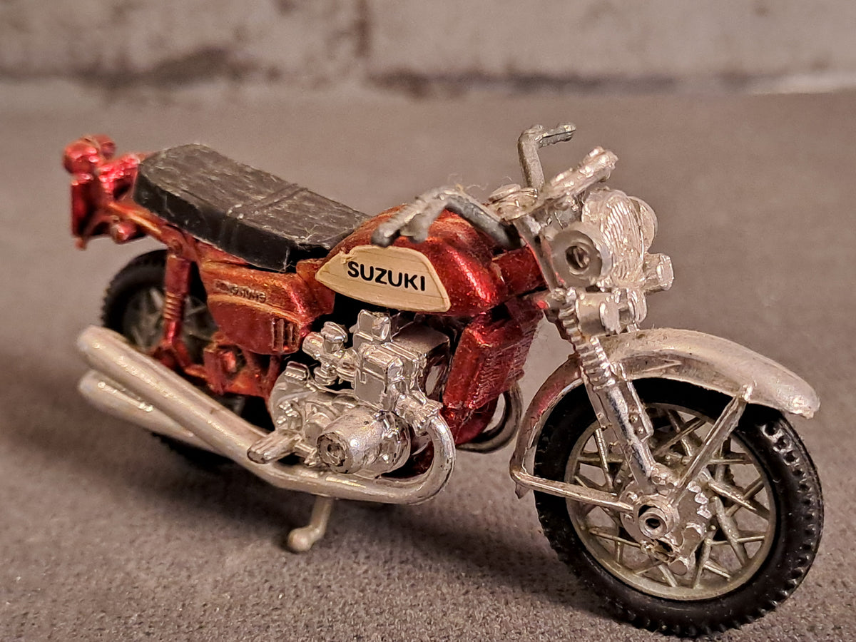 Die Cast Motorcycle Suzuki GT750 1980's
