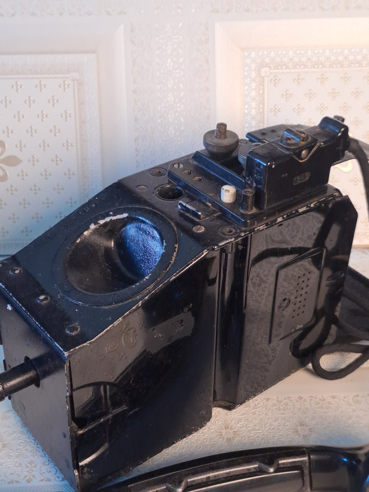 WW2 German Field Telephone / WW2 Tysk Felttelefon