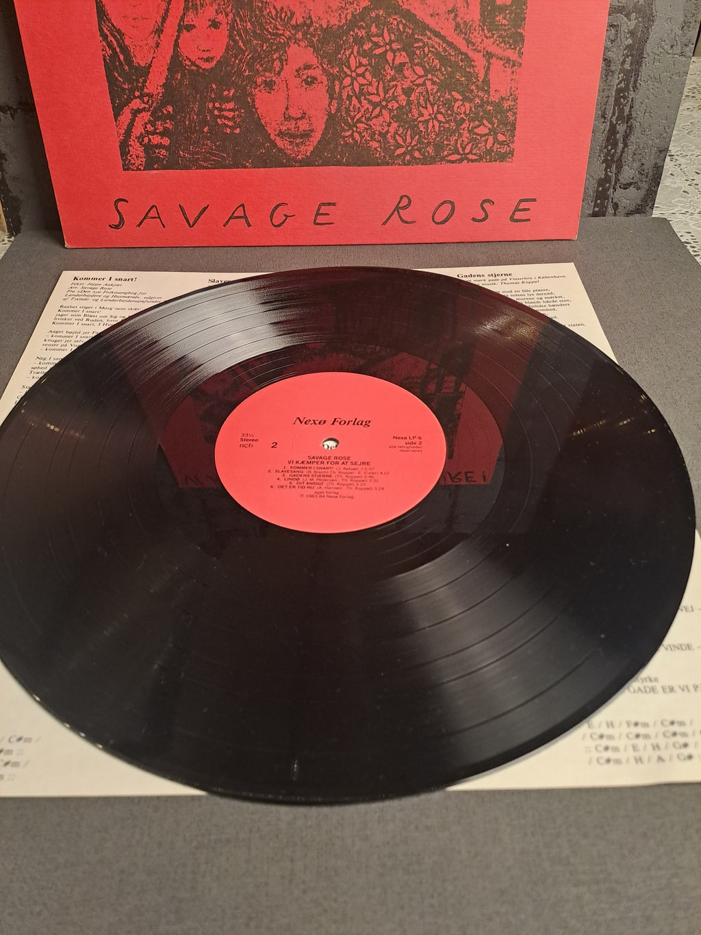 Savage Rose We Fight to Win 1983