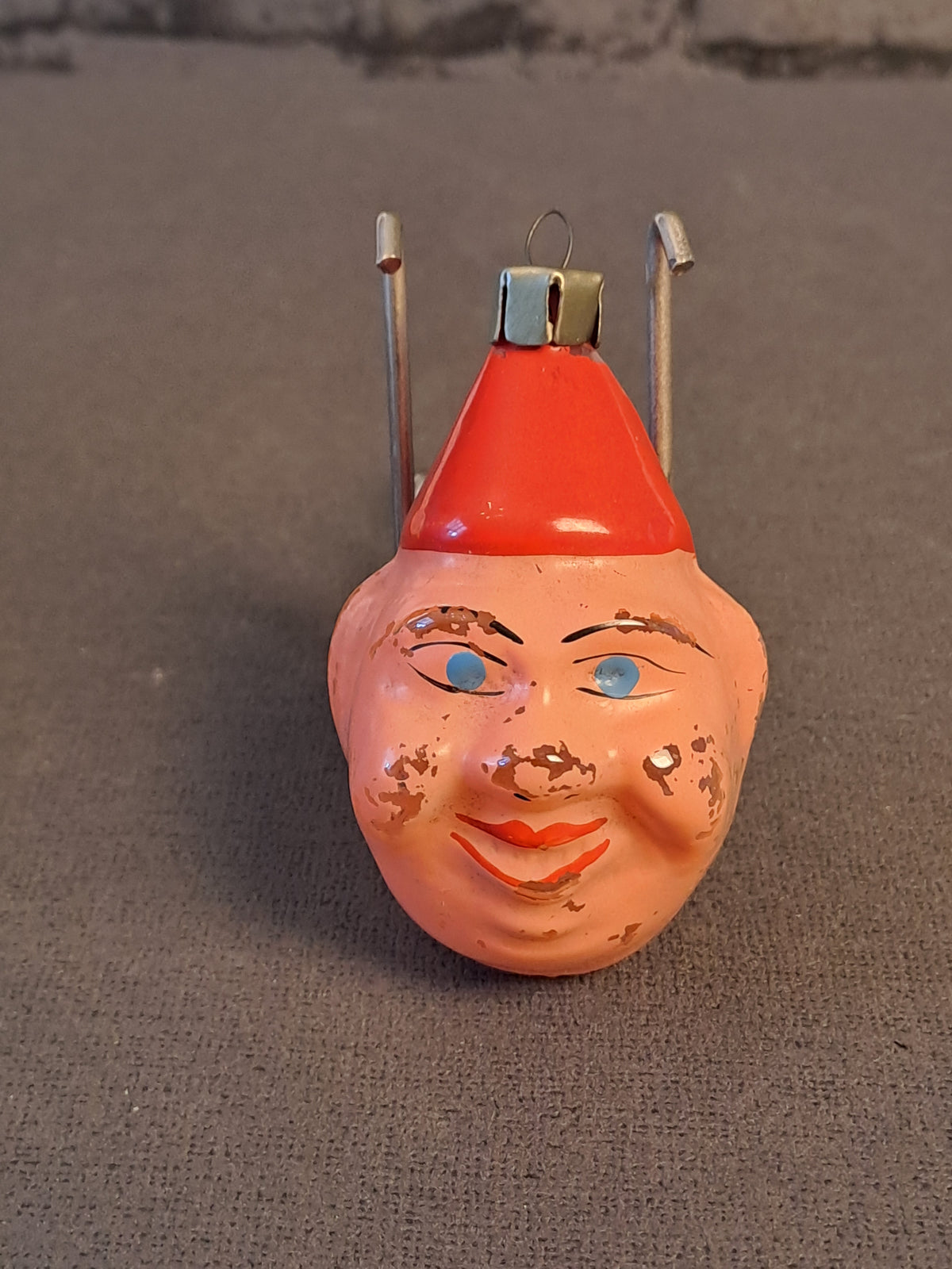 Vintage Christmas Ornament Clown