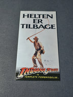 Indiana Jones Cinema Flyer 1984 / Indiana Jones Biograf Hæfte 1984