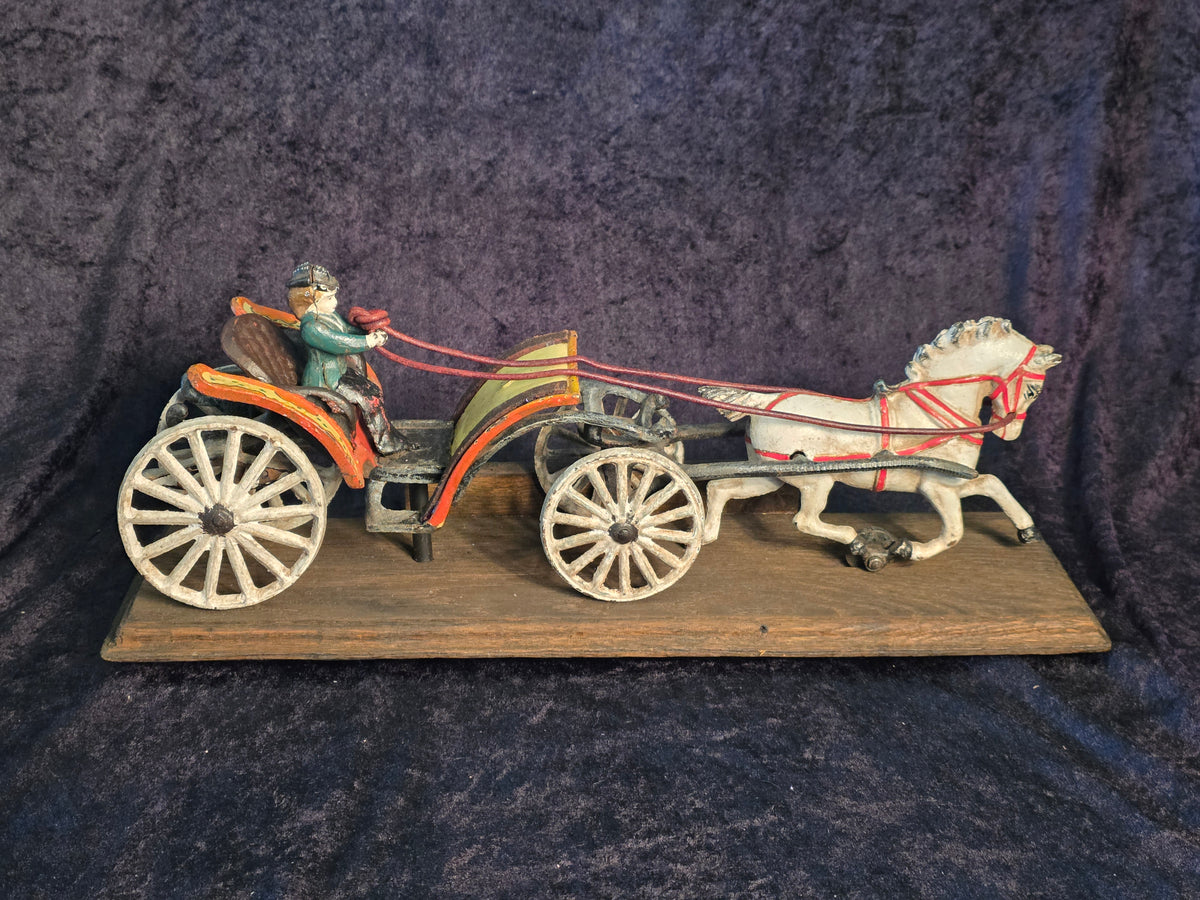 Karet i Støbejern / Horse Wagon Iron Cast