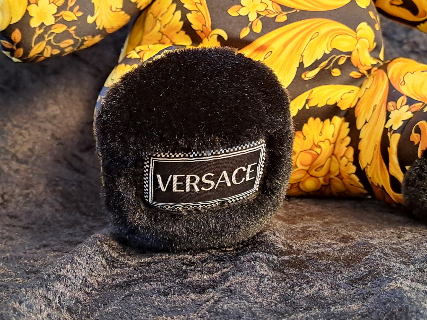 Versace Barocco Print Teddy Bear Limited