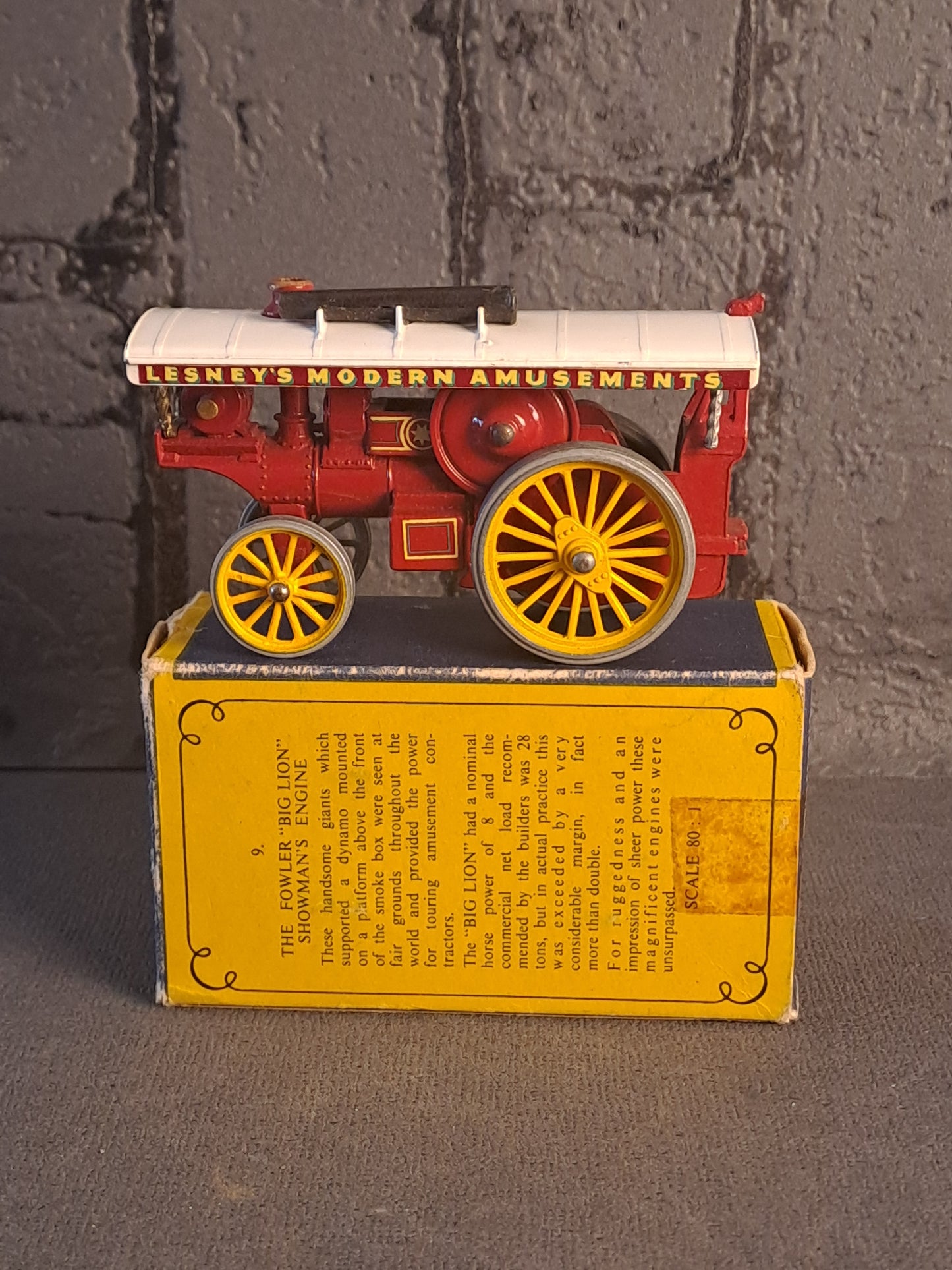 Lesney Models of Yesteryear Fowler Big Lion